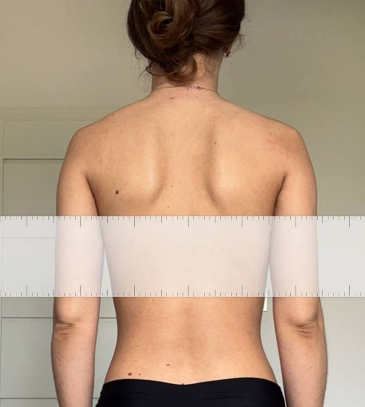 После - спина (после 30-дневного интенсива)